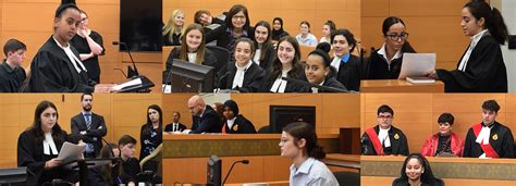 Working with teachers and schools. . Ojen mock trial cases